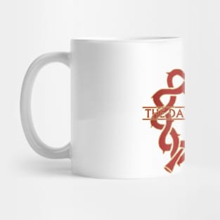 Danse Society Logo - Red And Gold. Mug